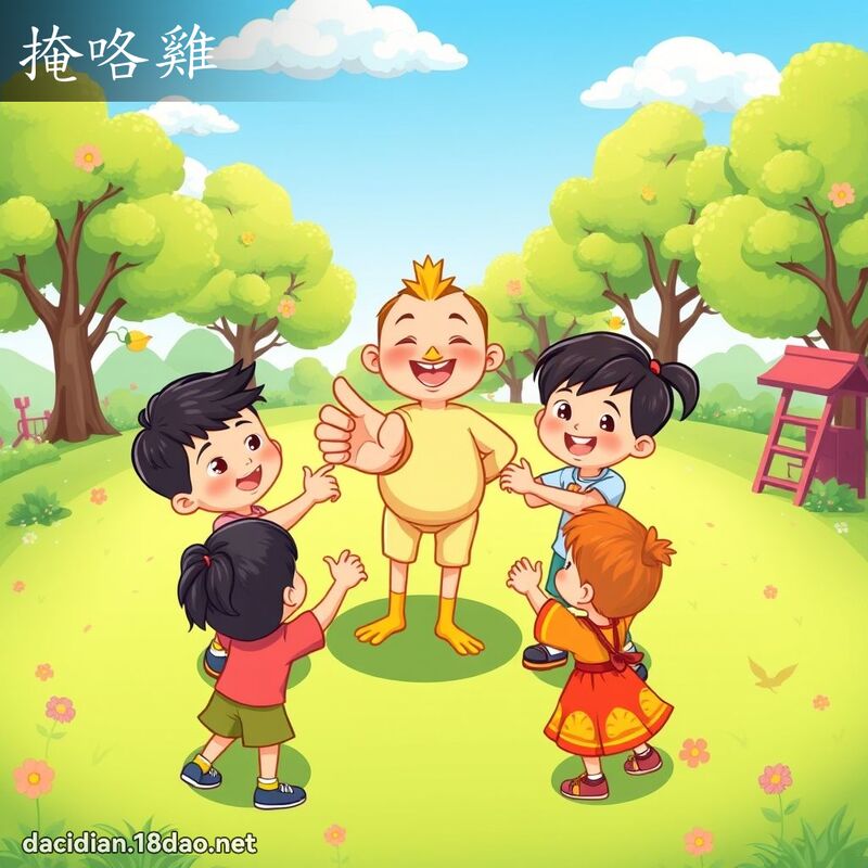 掩咯鸡 - 国语大辞典配图