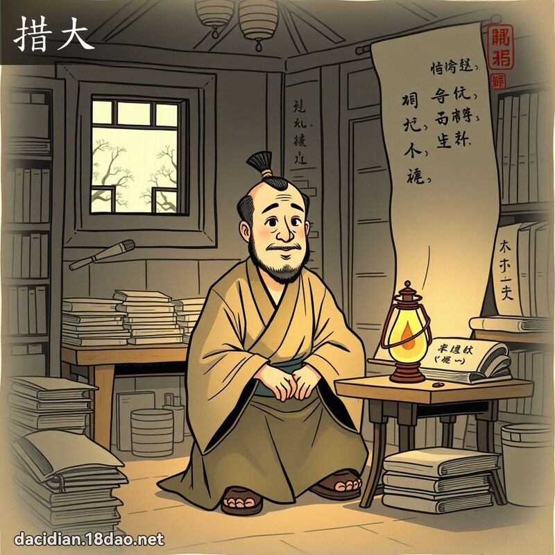 措大 - 國語大辭典配圖