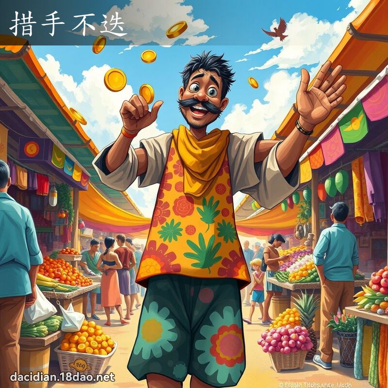 措手不迭 - 国语大辞典配图