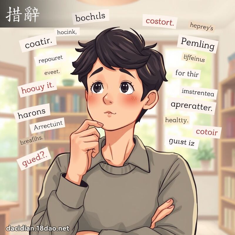 措辭 - 國語大辭典配圖