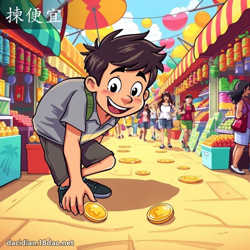 揀便宜 - 國語大辭典配圖