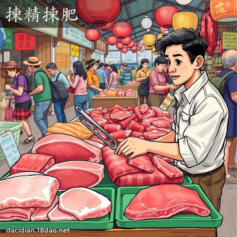 揀精揀肥 - 國語大辭典配圖
