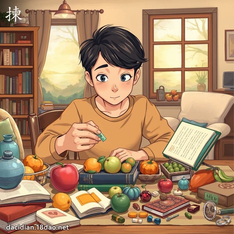 拣 - 国语大辞典配图