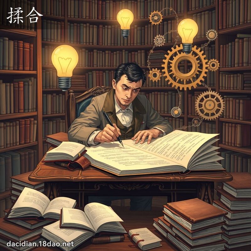 揉合 - 國語大辭典配圖