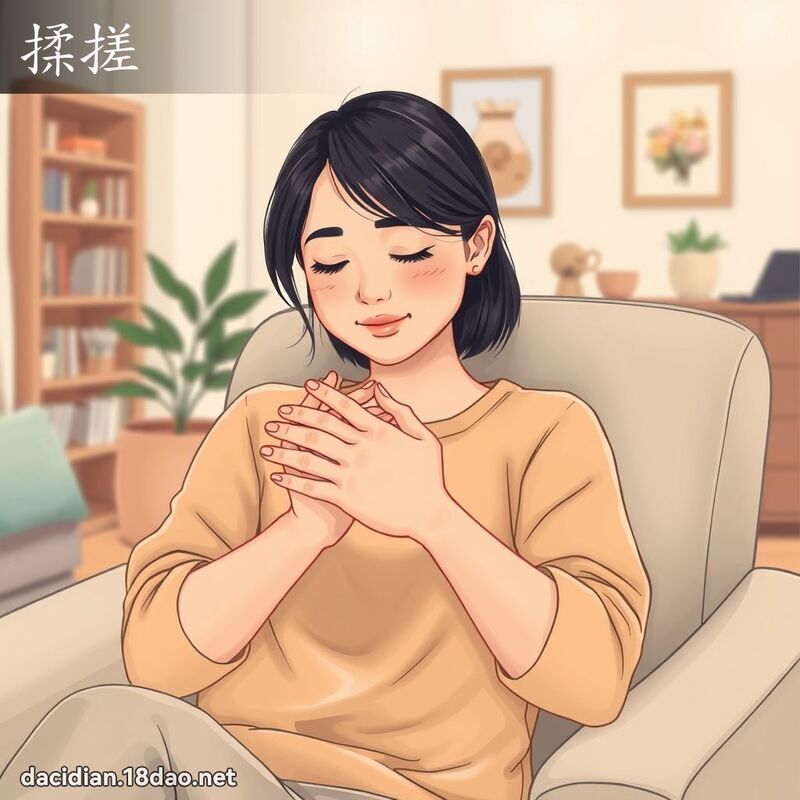 揉搓 - 國語大辭典配圖