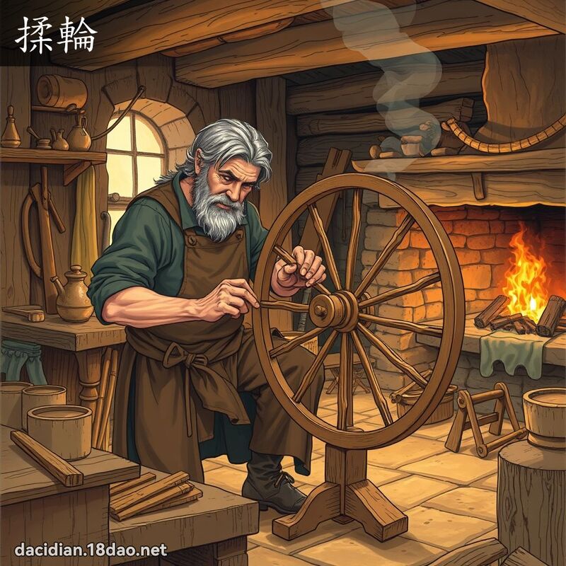 揉輪 - 國語大辭典配圖
