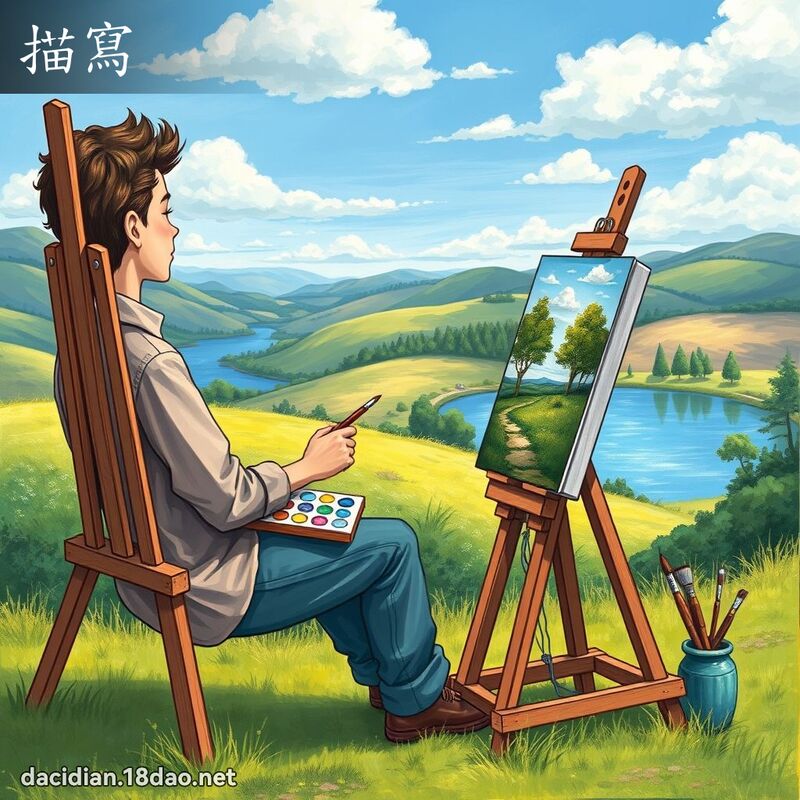 描写 - 国语大辞典配图