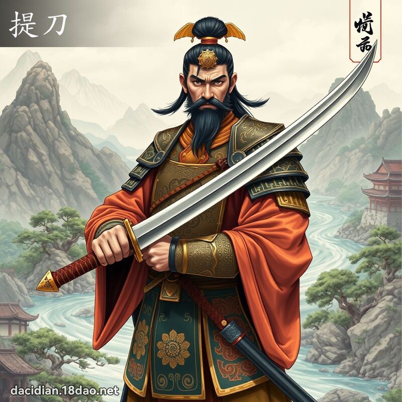 提刀 - 国语大辞典配图
