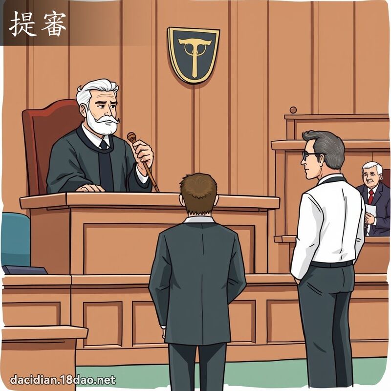 提審 - 國語大辭典配圖