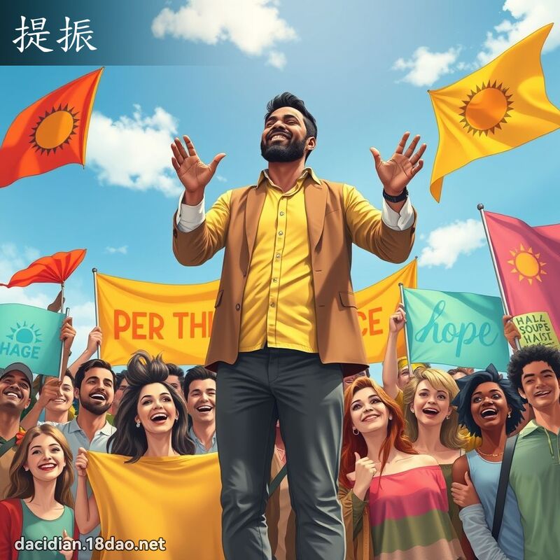 提振 - 國語大辭典配圖