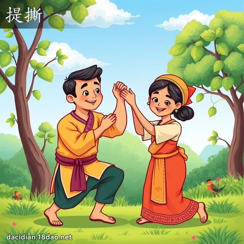 提撕 - 国语大辞典配图