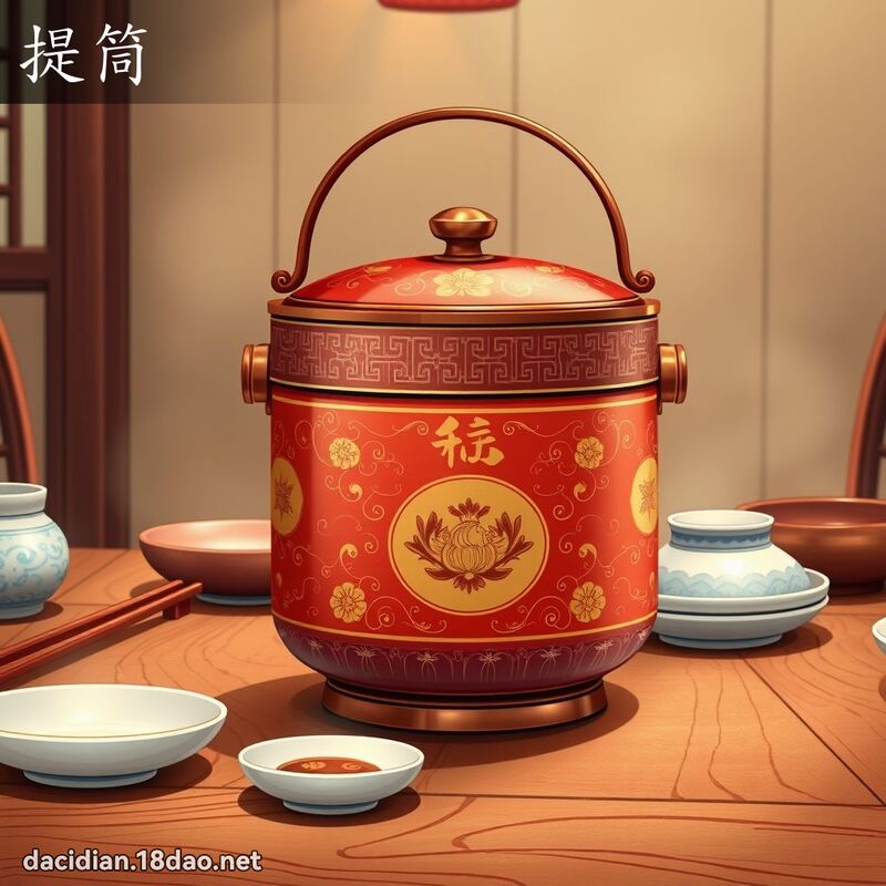提筒 - 國語大辭典配圖