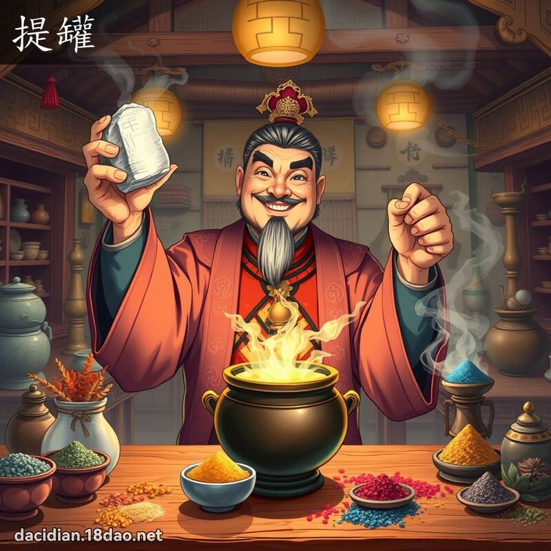 提罐 - 國語大辭典配圖