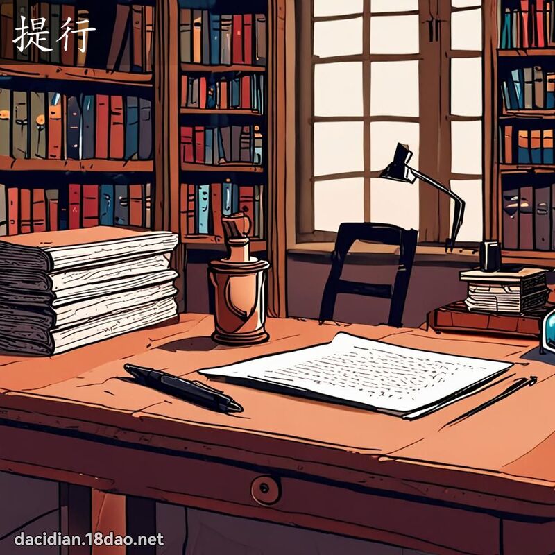 提行 - 國語大辭典配圖