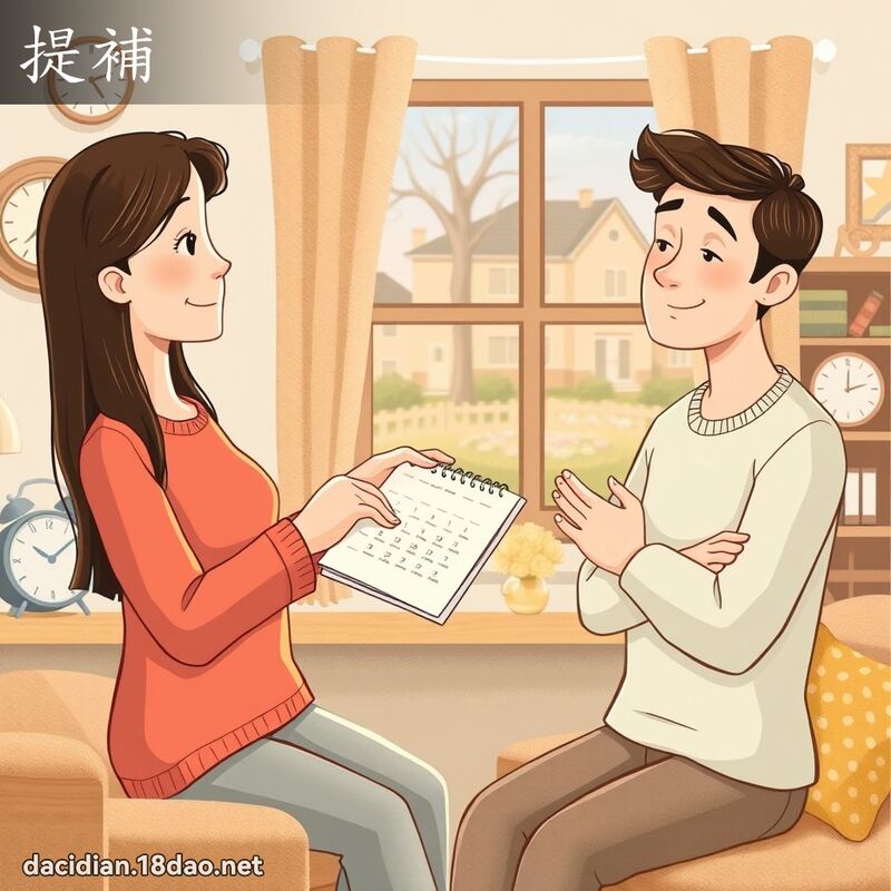 提補 - 國語大辭典配圖