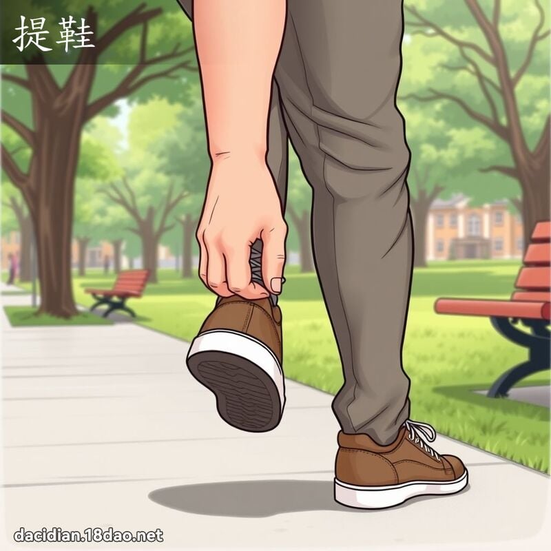 提鞋 - 國語大辭典配圖