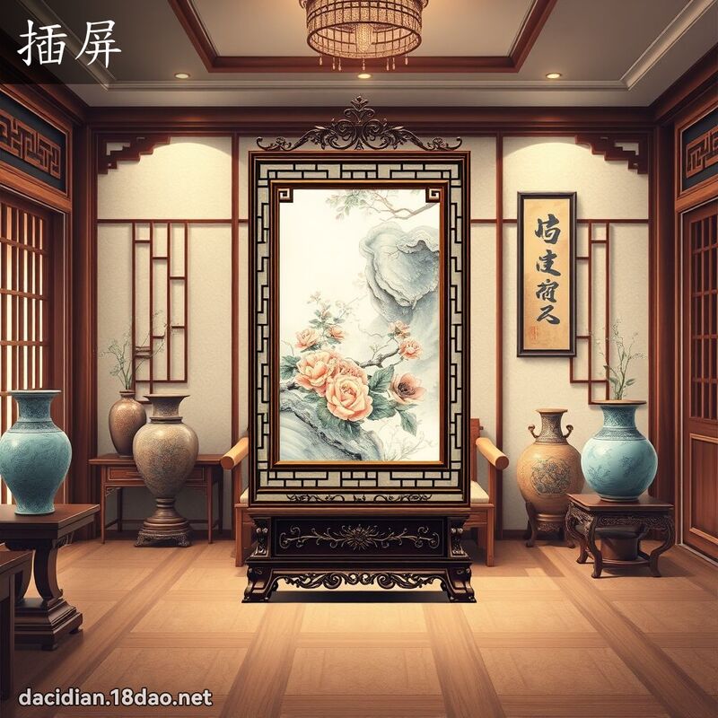 插屏 - 国语大辞典配图