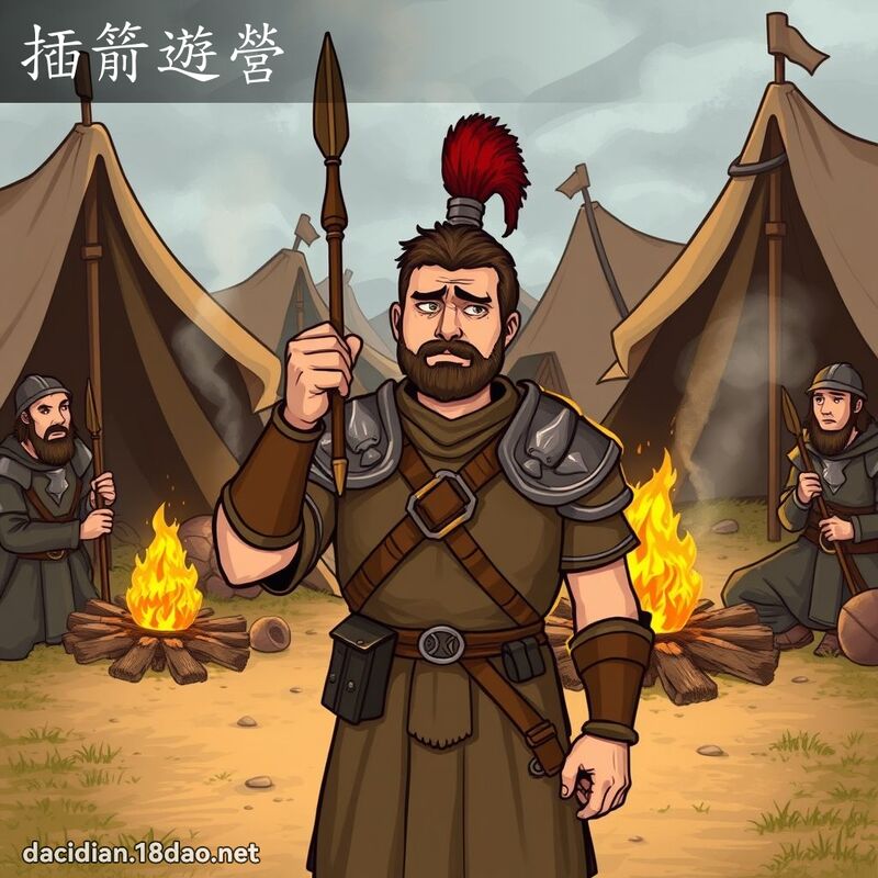 插箭遊營 - 國語大辭典配圖