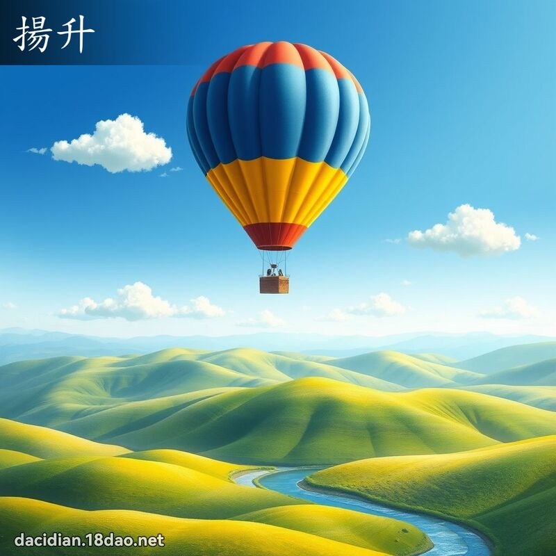 扬升 - 国语大辞典配图
