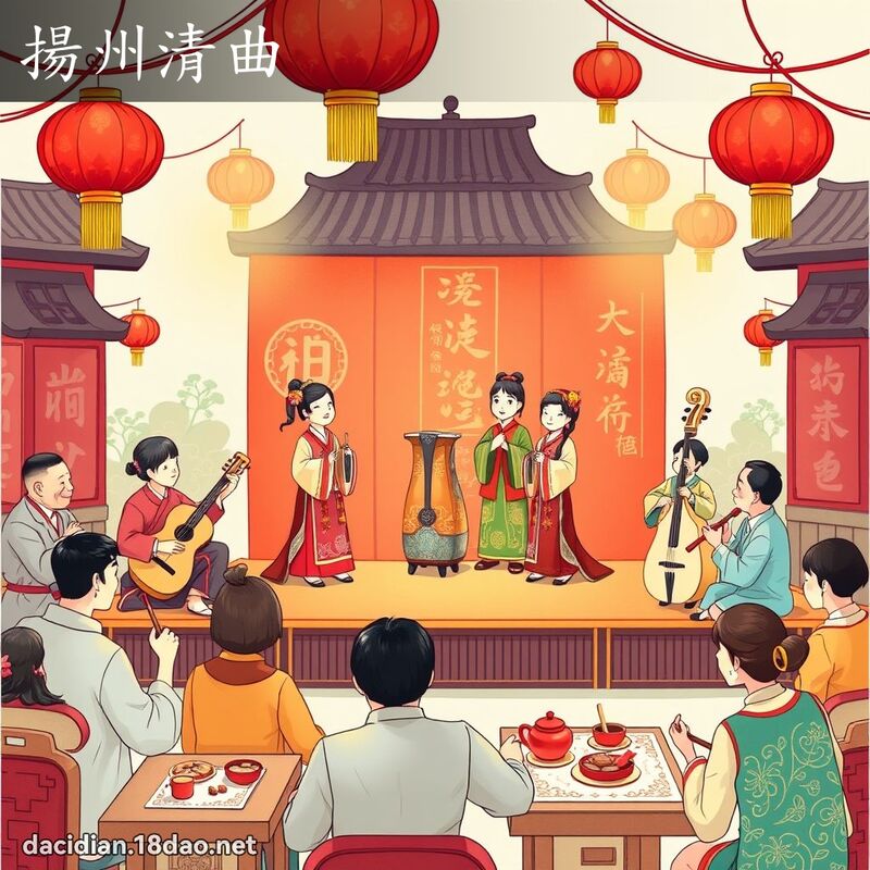 扬州清曲 - 国语大辞典配图