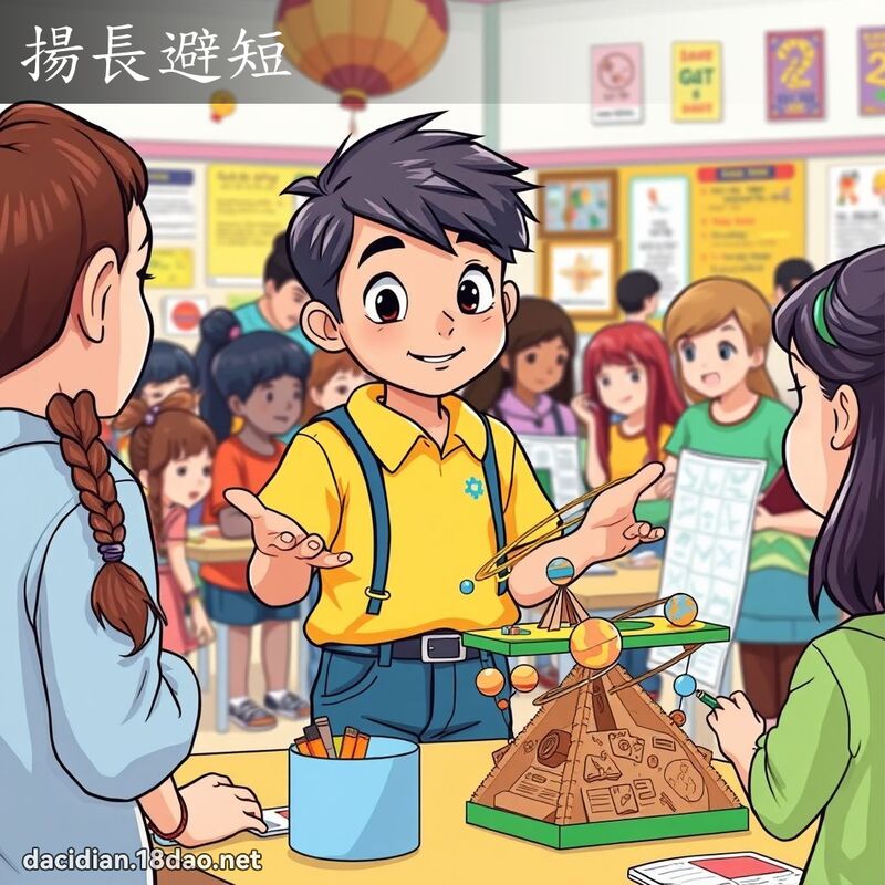 揚長避短 - 國語大辭典配圖