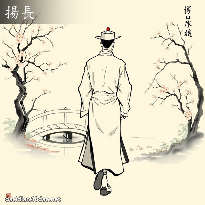 扬长 - 国语大辞典配图