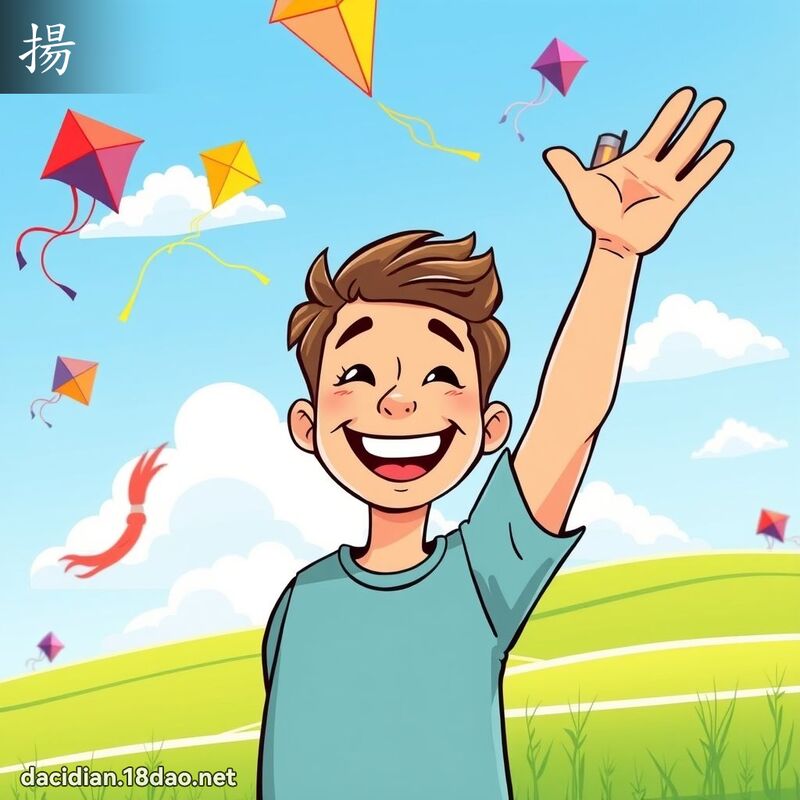 揚 - 國語大辭典配圖