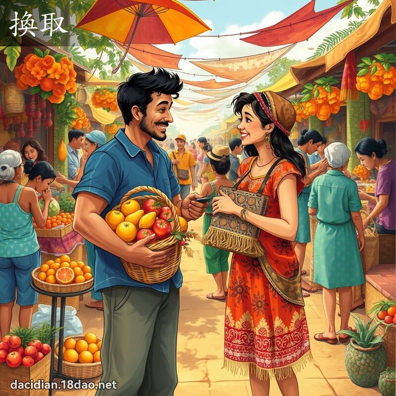 換取 - 國語大辭典配圖