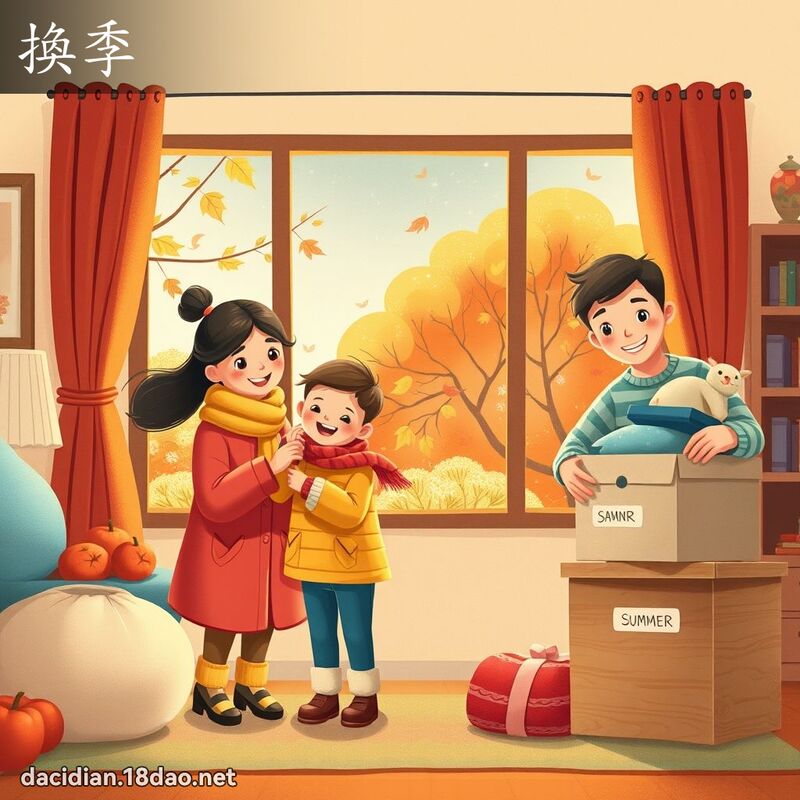 换季 - 国语大辞典配图