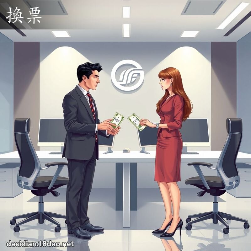 换票 - 国语大辞典配图
