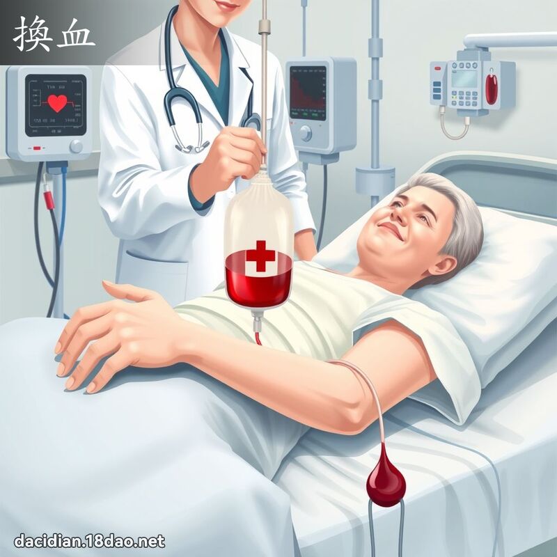 換血 - 國語大辭典配圖