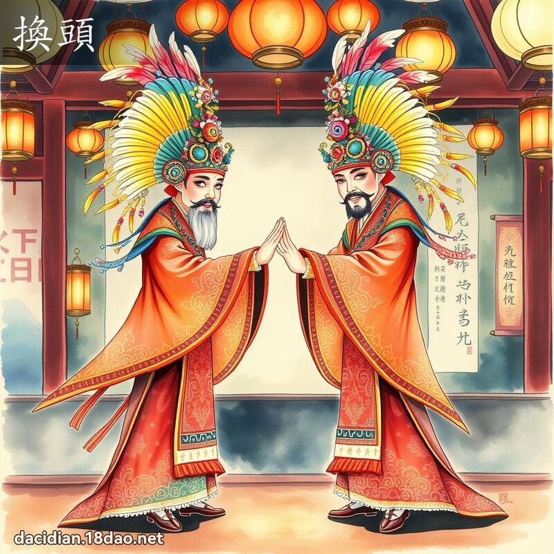 换头 - 国语大辞典配图
