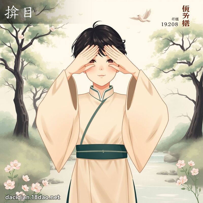 揜目 - 國語大辭典配圖