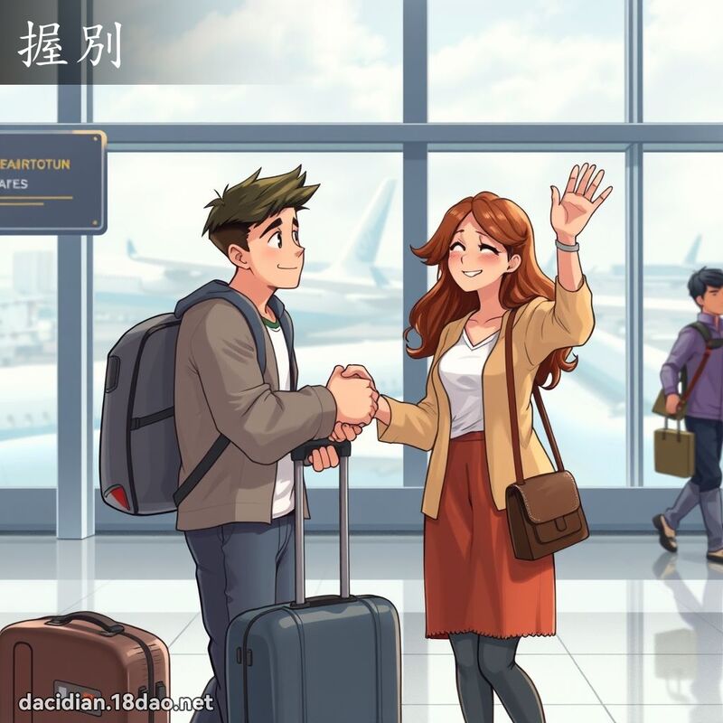 握別 - 國語大辭典配圖
