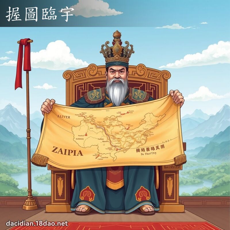 握图临宇 - 国语大辞典配图