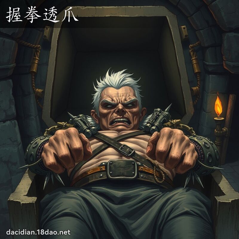 握拳透爪 - 國語大辭典配圖