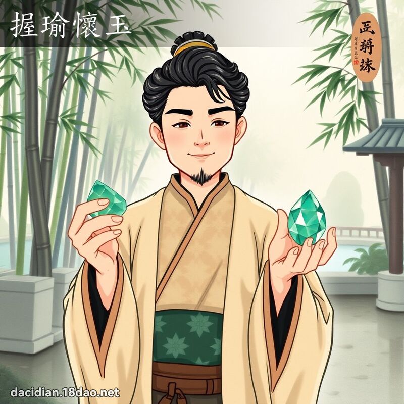 握瑜怀玉 - 国语大辞典配图