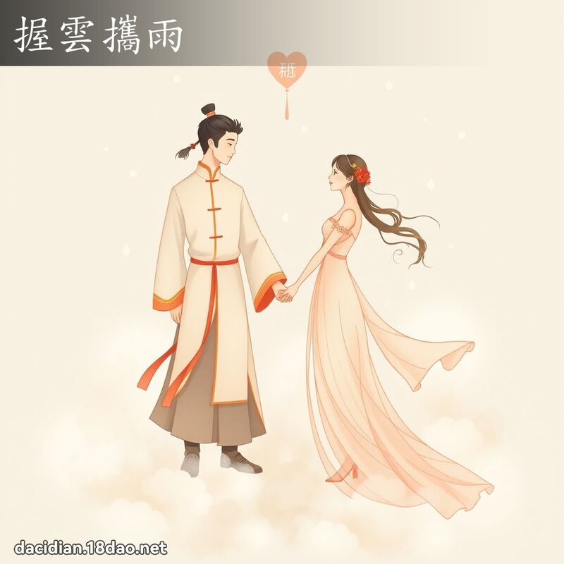 握雲攜雨 - 國語大辭典配圖