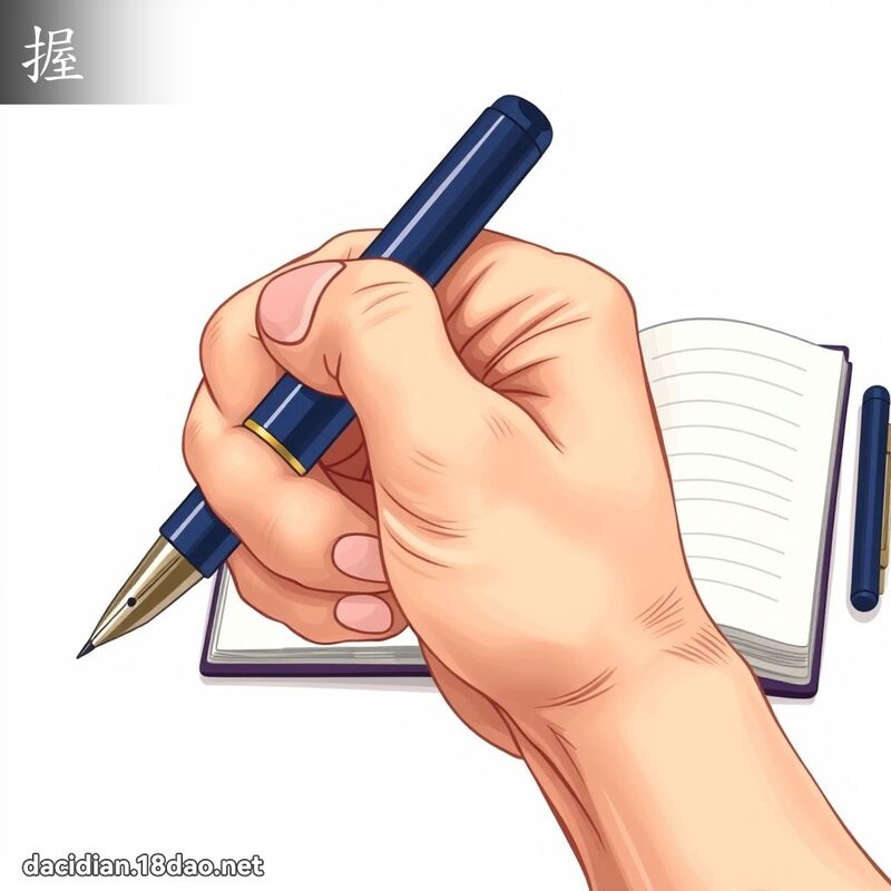 握 - 國語大辭典配圖