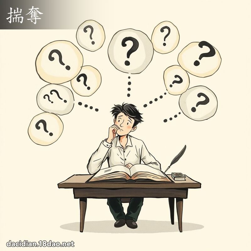 揣夺 - 国语大辞典配图