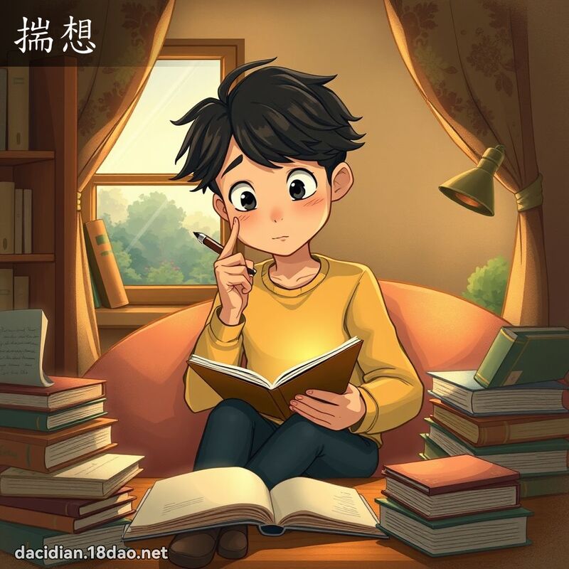 揣想 - 国语大辞典配图