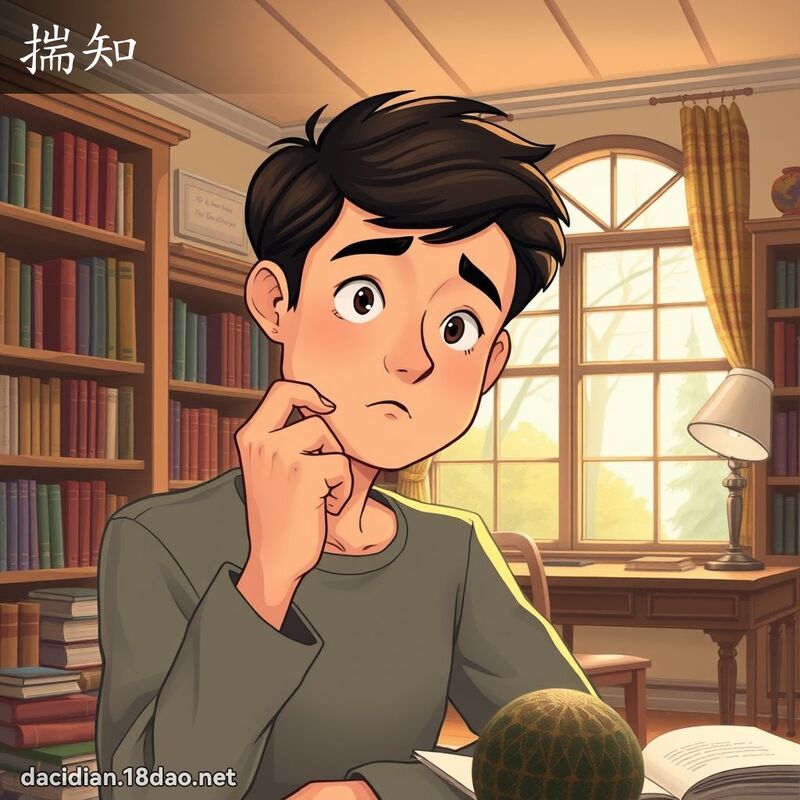 揣知 - 国语大辞典配图