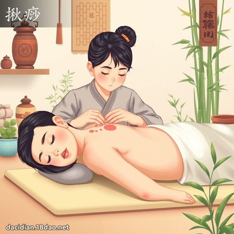 揪痧 - 國語大辭典配圖