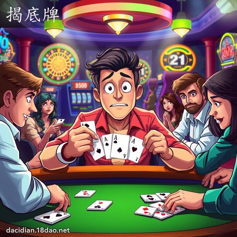 揭底牌 - 国语大辞典配图