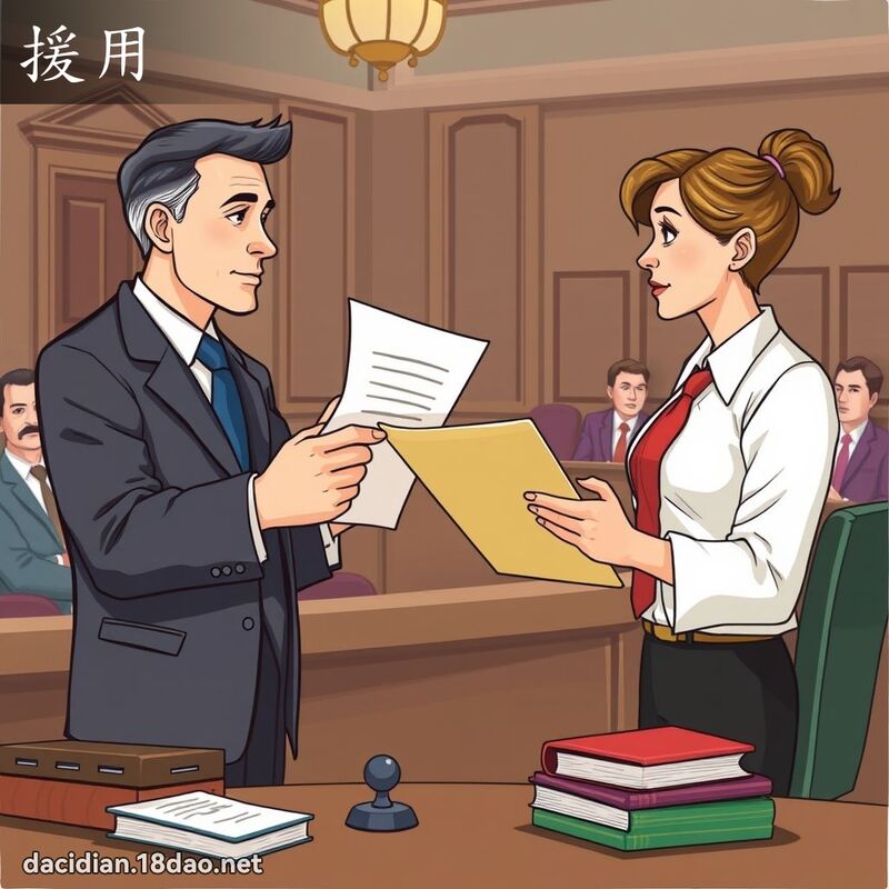 援用 - 国语大辞典配图