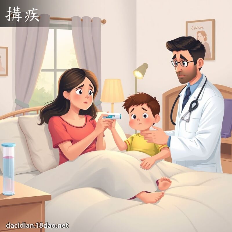 搆疾 - 國語大辭典配圖