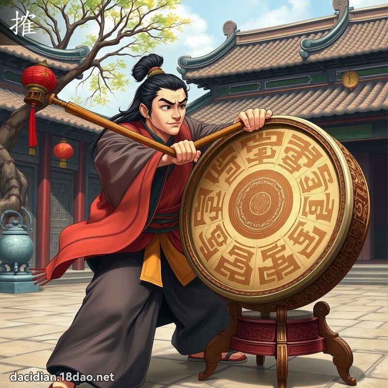 搉 - 国语大辞典配图