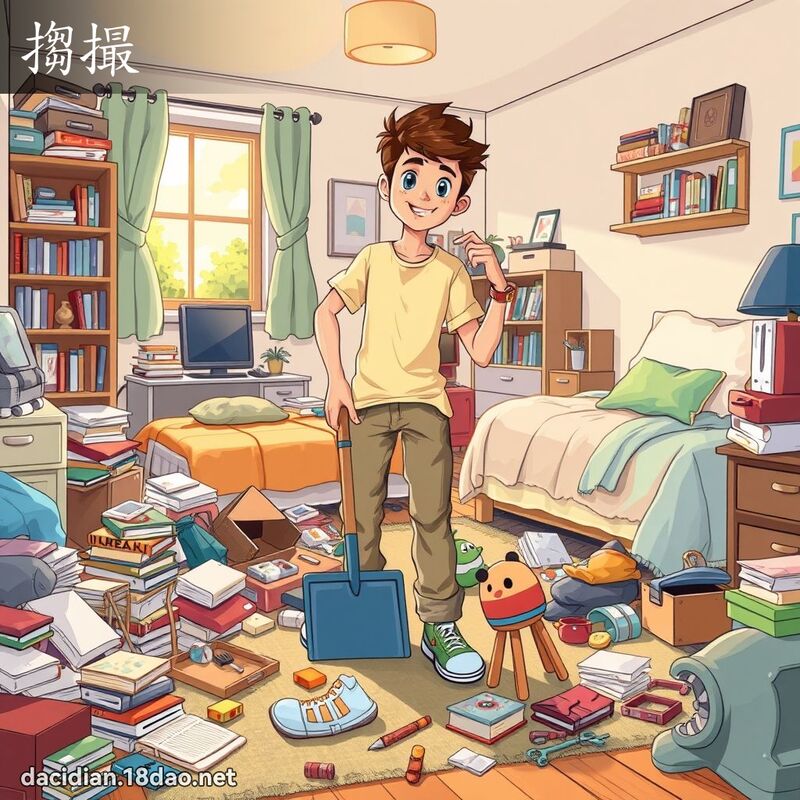 搊撮 - 國語大辭典配圖