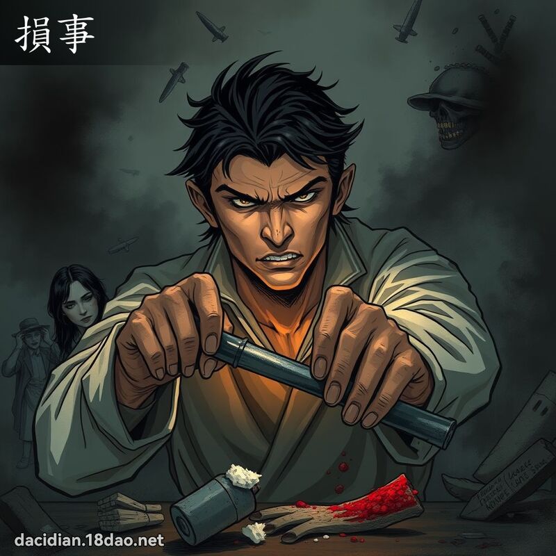 损事 - 国语大辞典配图