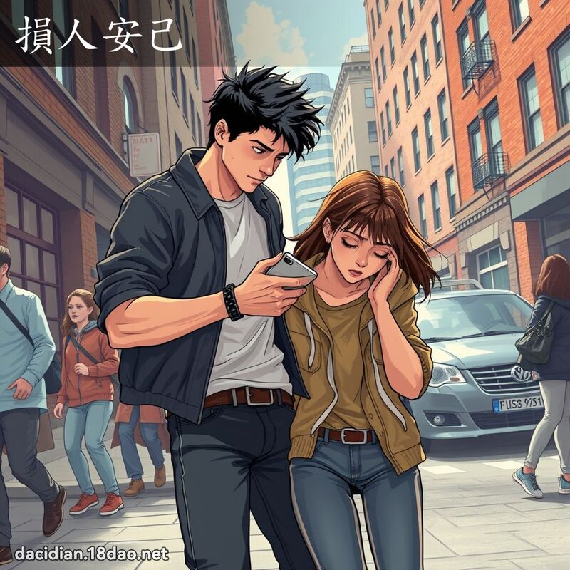 損人安己 - 國語大辭典配圖